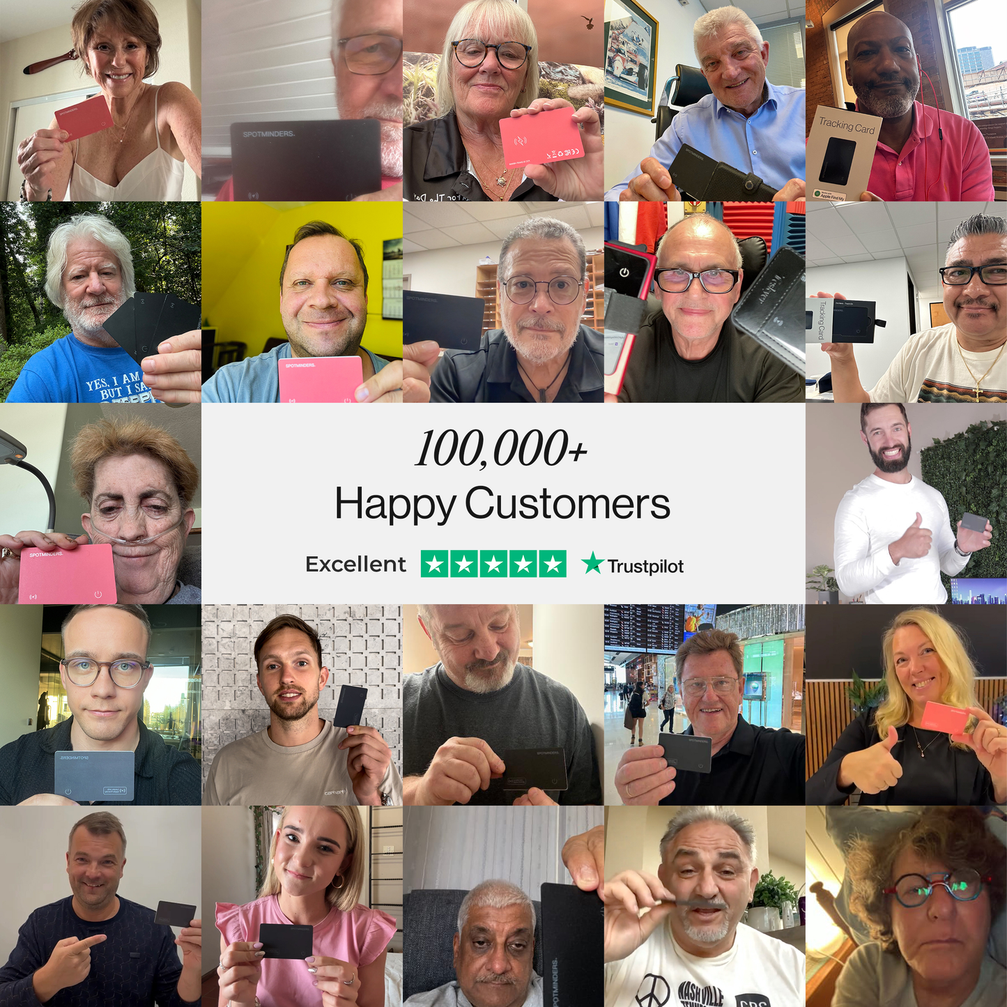 SPOTMINDERS. Tracking Card