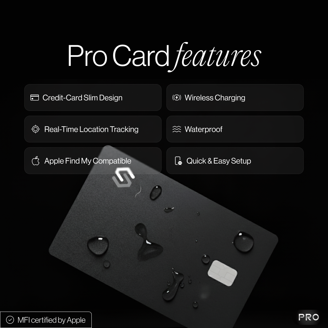 SPOTMINDERS. Tracking Card PRO
