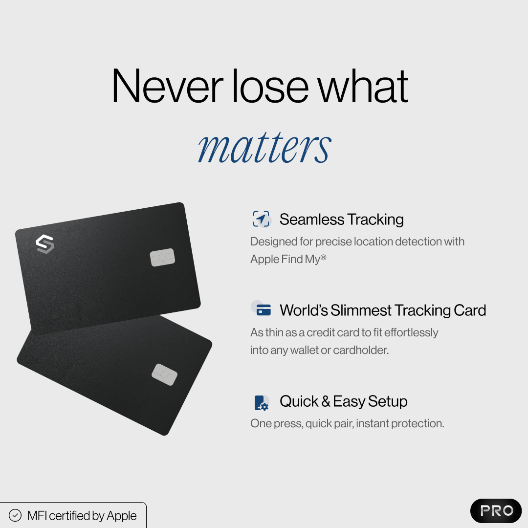 SPOTMINDERS. Tracking Card PRO